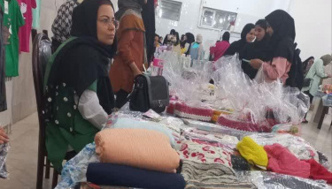 افتتاح بازارچه دانشجویی خوابگاه صدف