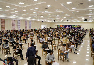 سیزدهمین آزمون مشترک فراگیر استخدامی خراسان جنوبی توسط دانشگاه بیرجند برگزار شد