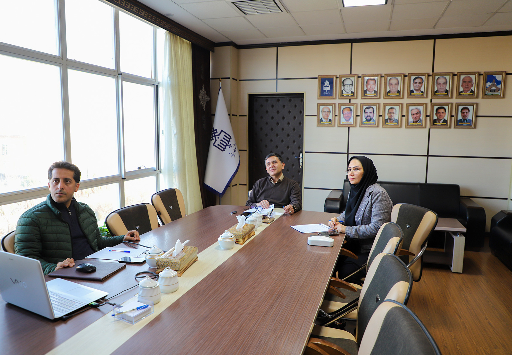 نشست هم‌اندیشی دانشگاه بیرجند و شرکت خلاق‌بنیان «فرا» برای توسعه زیست‌بوم فناوری و نوآوری