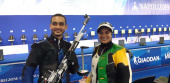 مدال طلای مسابقات میکس تفنگ بادی در سی امین یونیورسیاد ۲۰۱۹ توسط تیم ایران کسب شد